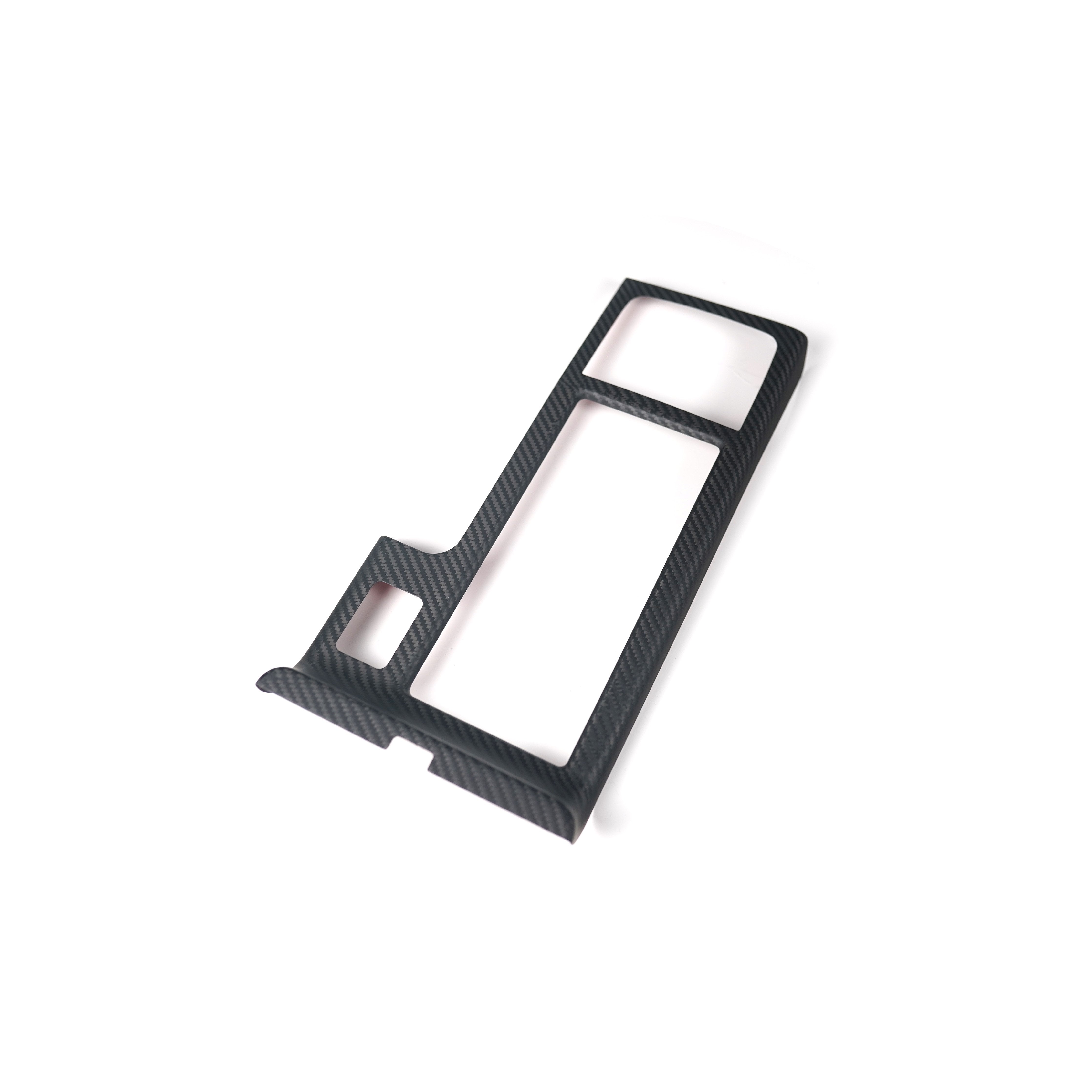 Cubierta para portavasos de fibra de carbono seca Tanso de JDMuscle (Subaru STI 15-21)