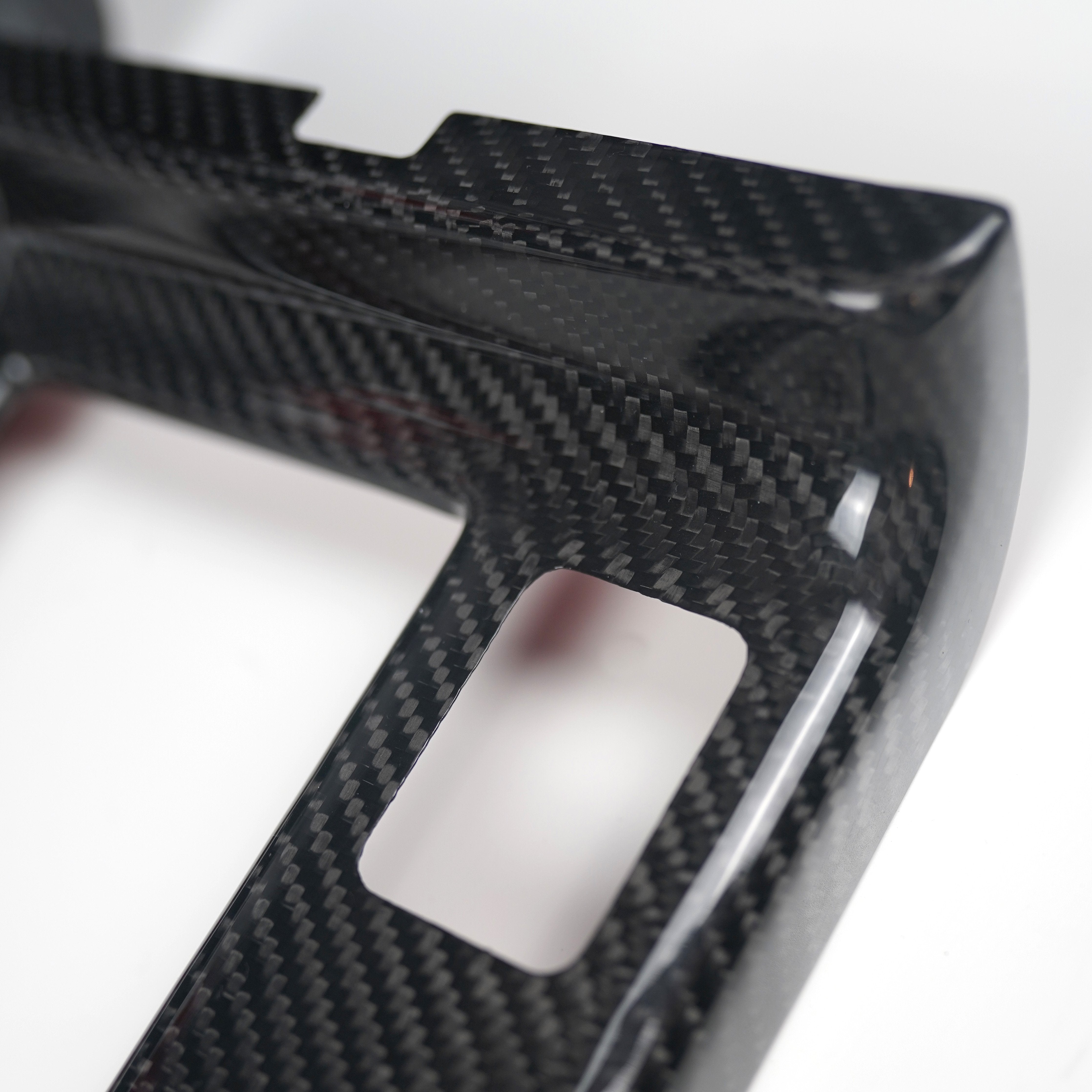 Cubierta para portavasos de fibra de carbono seca Tanso de JDMuscle (Subaru STI 15-21)