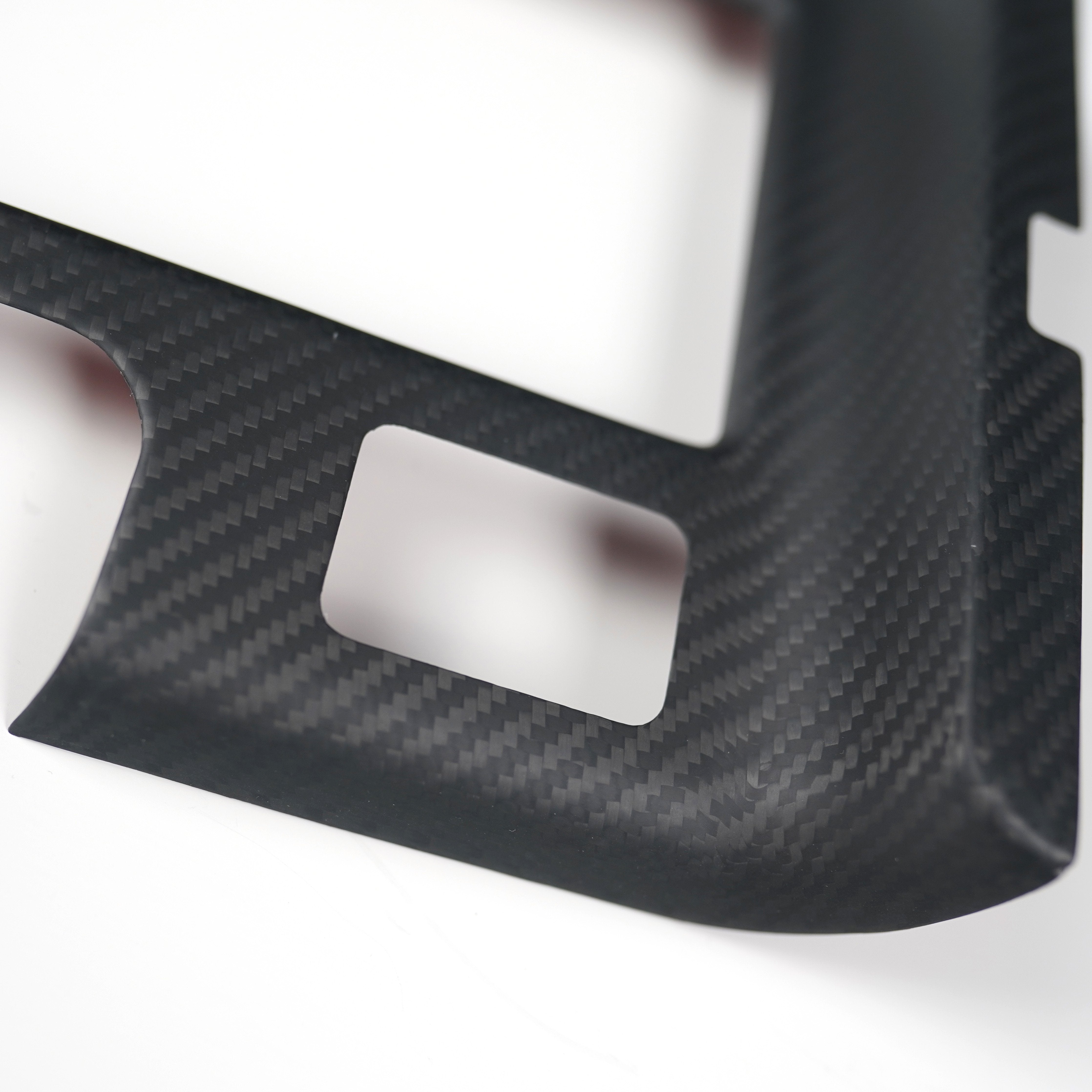 Cubierta para portavasos de fibra de carbono seca Tanso de JDMuscle (Subaru STI 15-21)