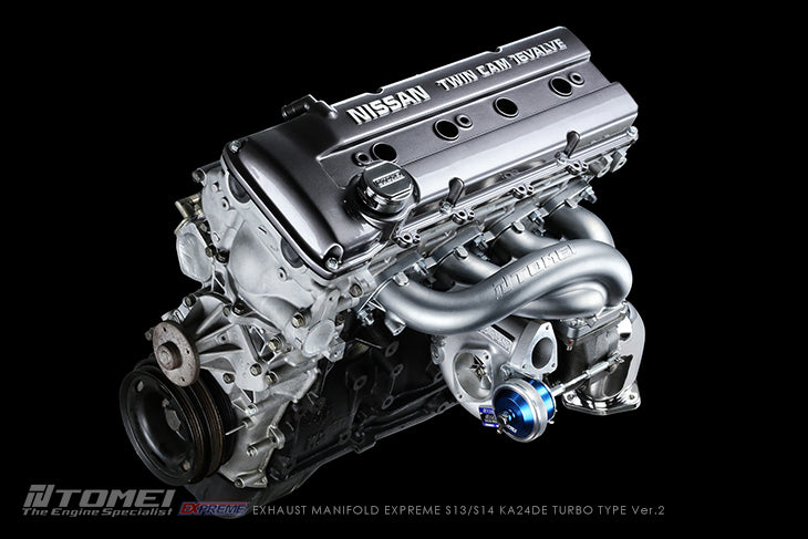 Tomei Exhaust Manifold Expreme KA24DE Turbo Type Ver. 2 (Nissan S13/S14) (TB601A-NS16B)