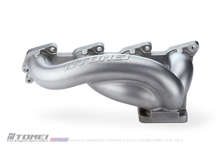 Tomei Exhaust Manifold Expreme KA24DE Turbo Type Ver. 2 (Nissan S13/S14) (TB601A-NS16B)