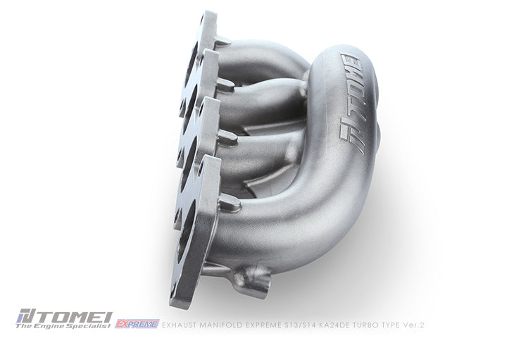 Tomei Exhaust Manifold Expreme KA24DE Turbo Type Ver. 2 (Nissan S13/S14) (TB601A-NS16B)