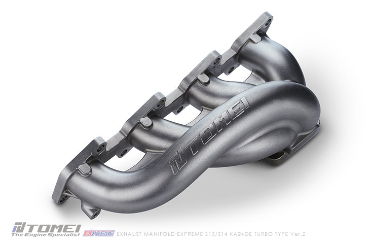Tomei Exhaust Manifold Expreme KA24DE Turbo Type Ver. 2 (Nissan S13/S14) (TB601A-NS16B)