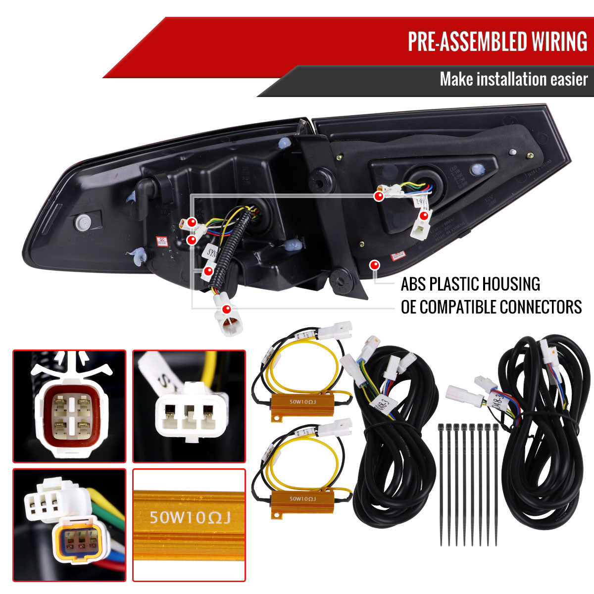 NTXGLOW RGB Tail Lights | 2008-2014 Subaru WRX/STi Hatch