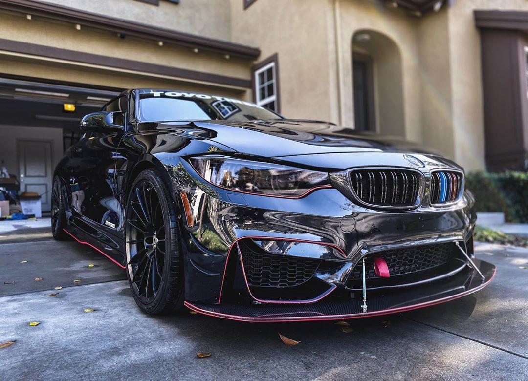 Aeroflow Dynamics Front Splitter Carbon Fiber (2014-2020 BMW F80/F82 M3/M4)