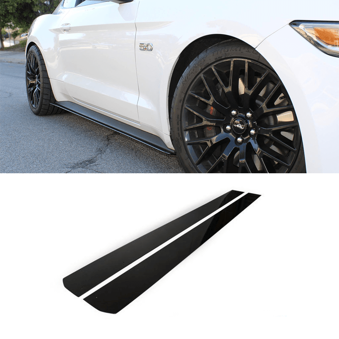 Extensión de faldón lateral Aeroflow Dynamics V1 (Ford Mustang 2015-2018)