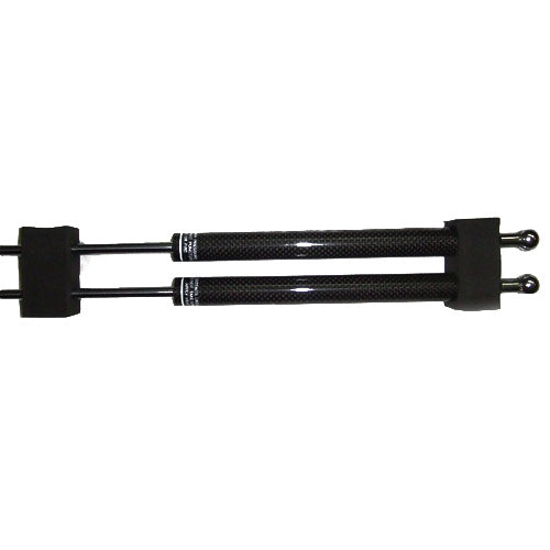 Rexpeed Carbon Fiber Hood Dampers | Mitsubishi Evo 4-10 - 1
