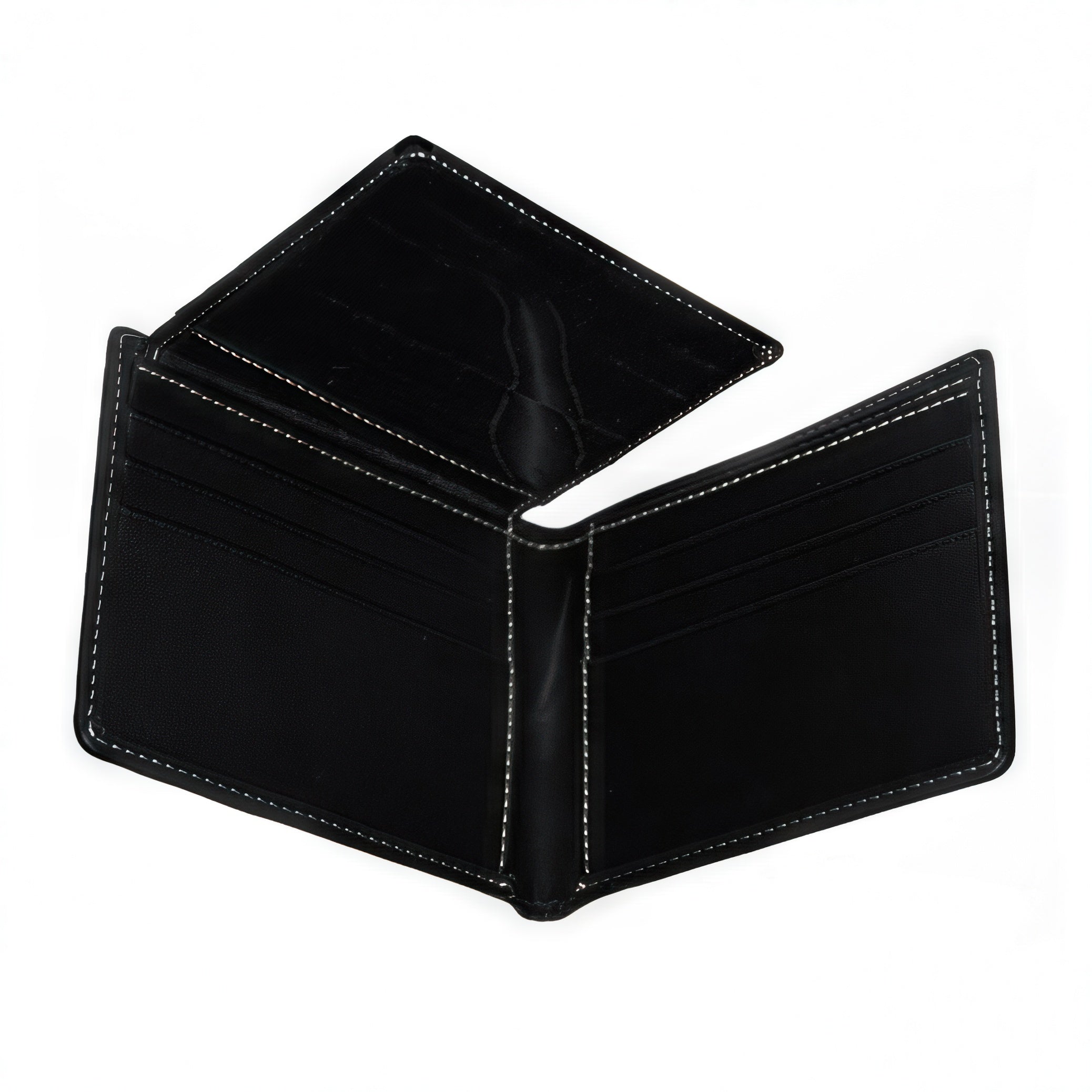Cartera de cuero de fibra de carbono Rexspeed