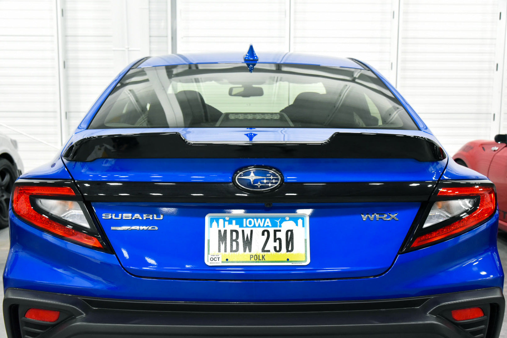 OLM Gloss Black Rear Trunk Spoiler - 2022 WRX
