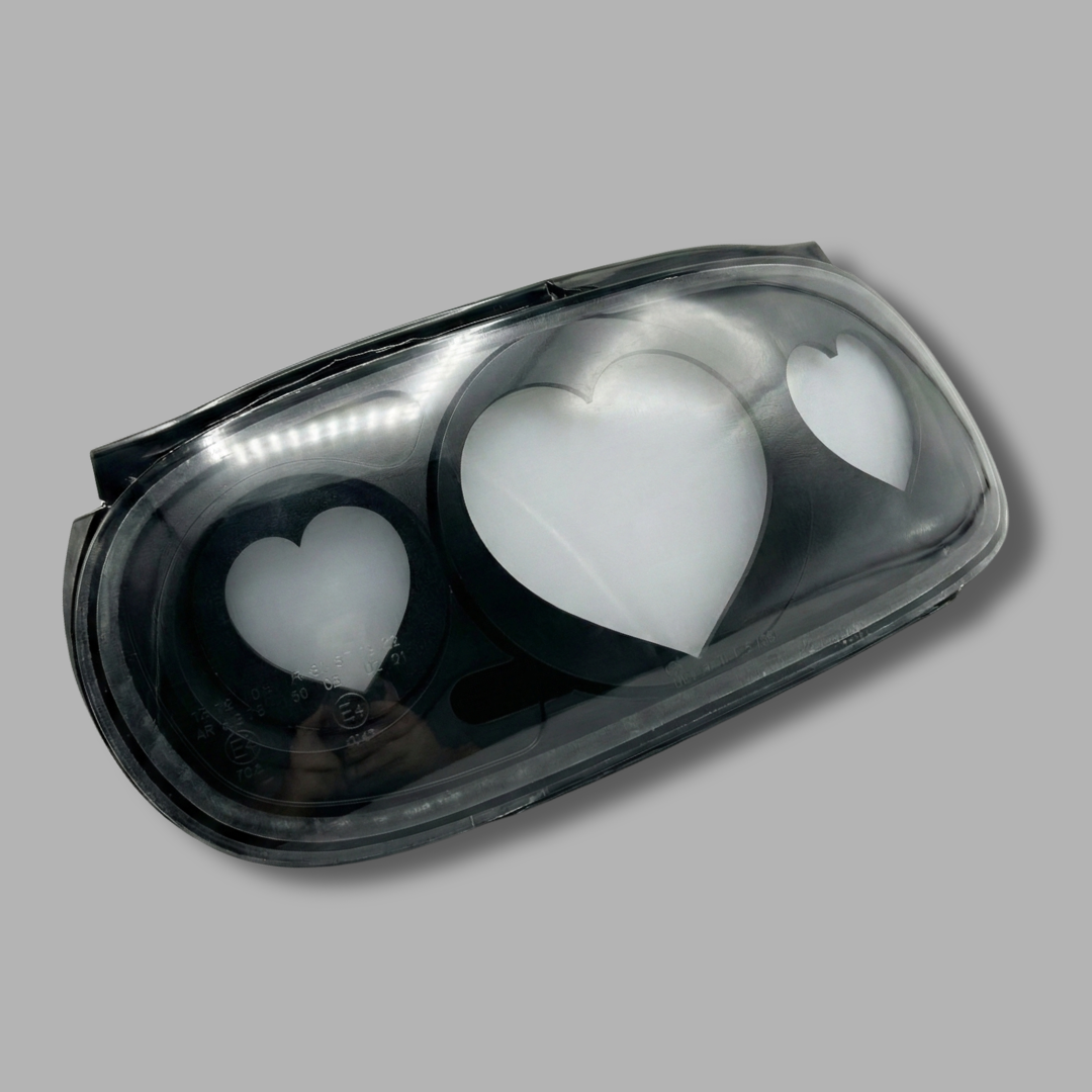 NTXGlow Diffused Heart Tail Lights | 1990-1997 Na Mazda Miata