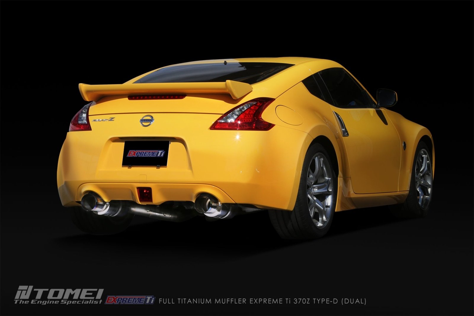 Tomei Titanium Dual Exit Cat - Back Exhaust System | 2009 - 2020 Nissan 370Z - 9