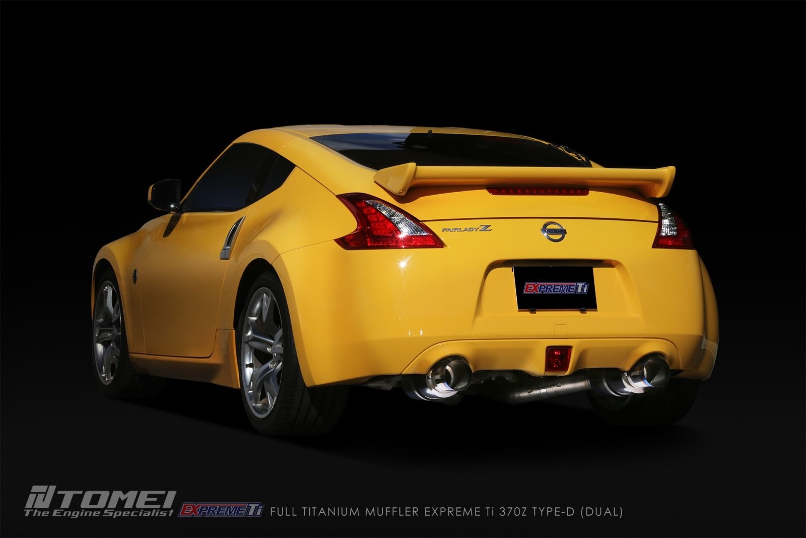 Tomei Titanium Dual Exit Cat - Back Exhaust System | 2009 - 2020 Nissan 370Z - 11