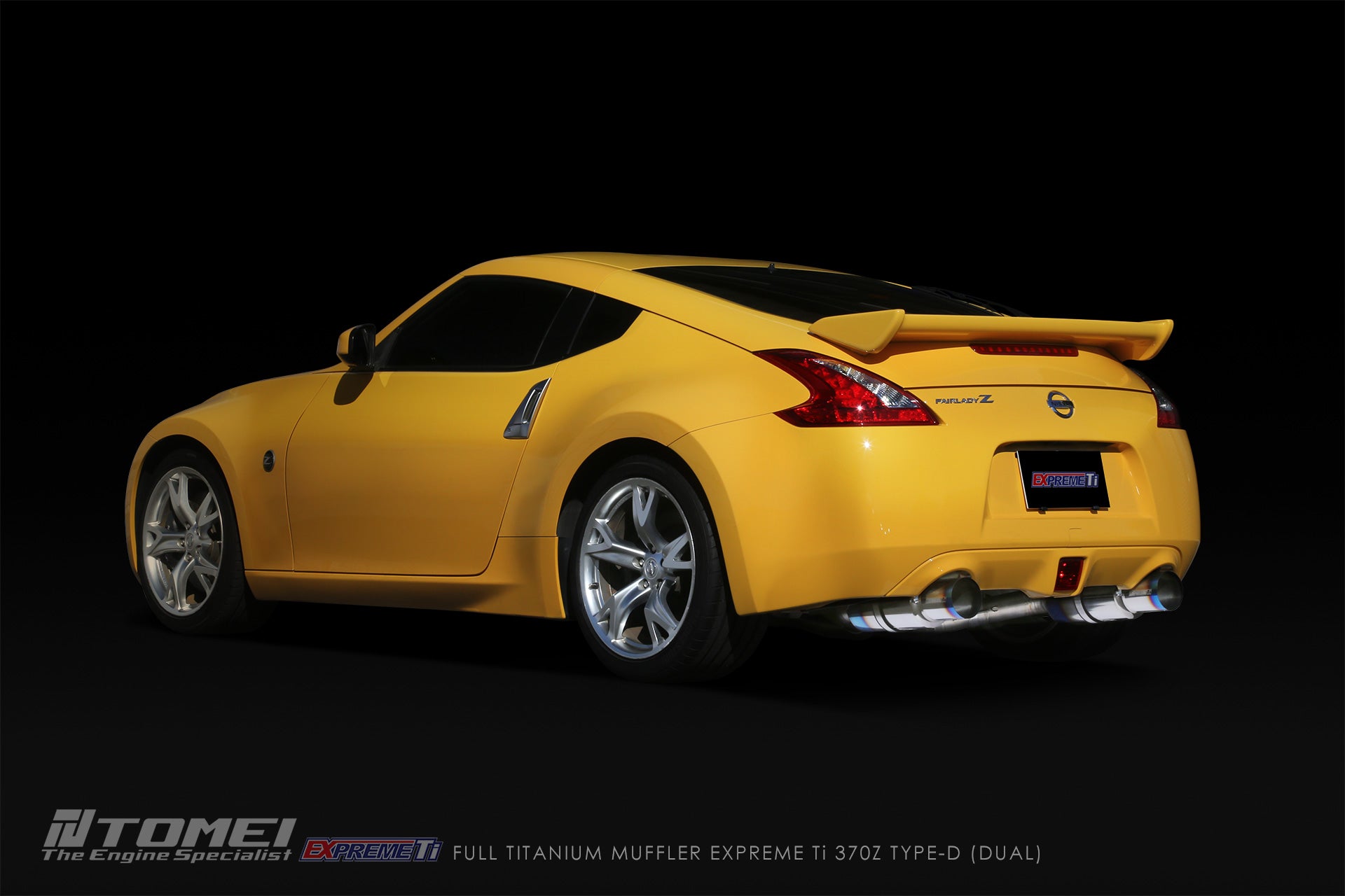 Tomei Titanium Dual Exit Cat-Back Exhaust System | 2009-2020 Nissan 370Z