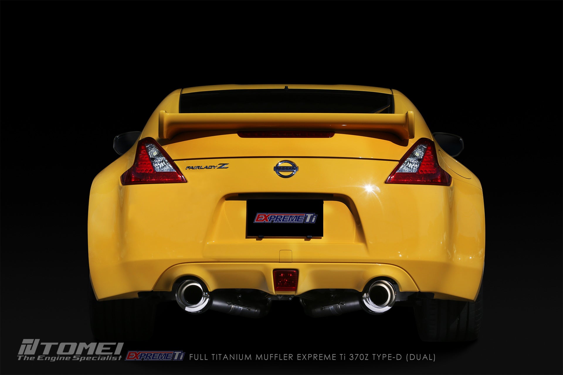 Tomei Titanium Dual Exit Cat-Back Exhaust System | 2009-2020 Nissan 370Z