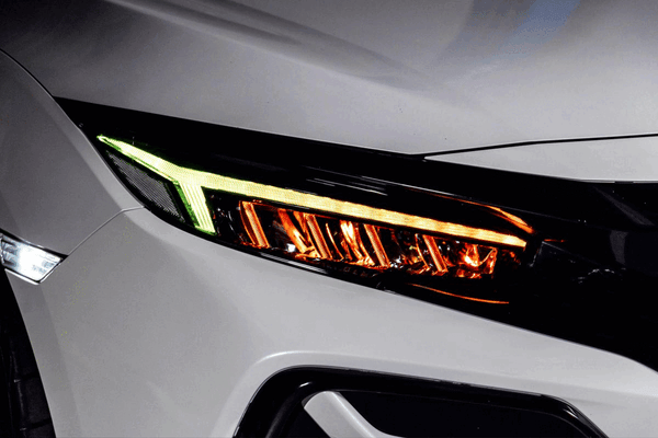 Faros delanteros RGB de la serie Gamma de OLM - Honda Civic 2016-2021
