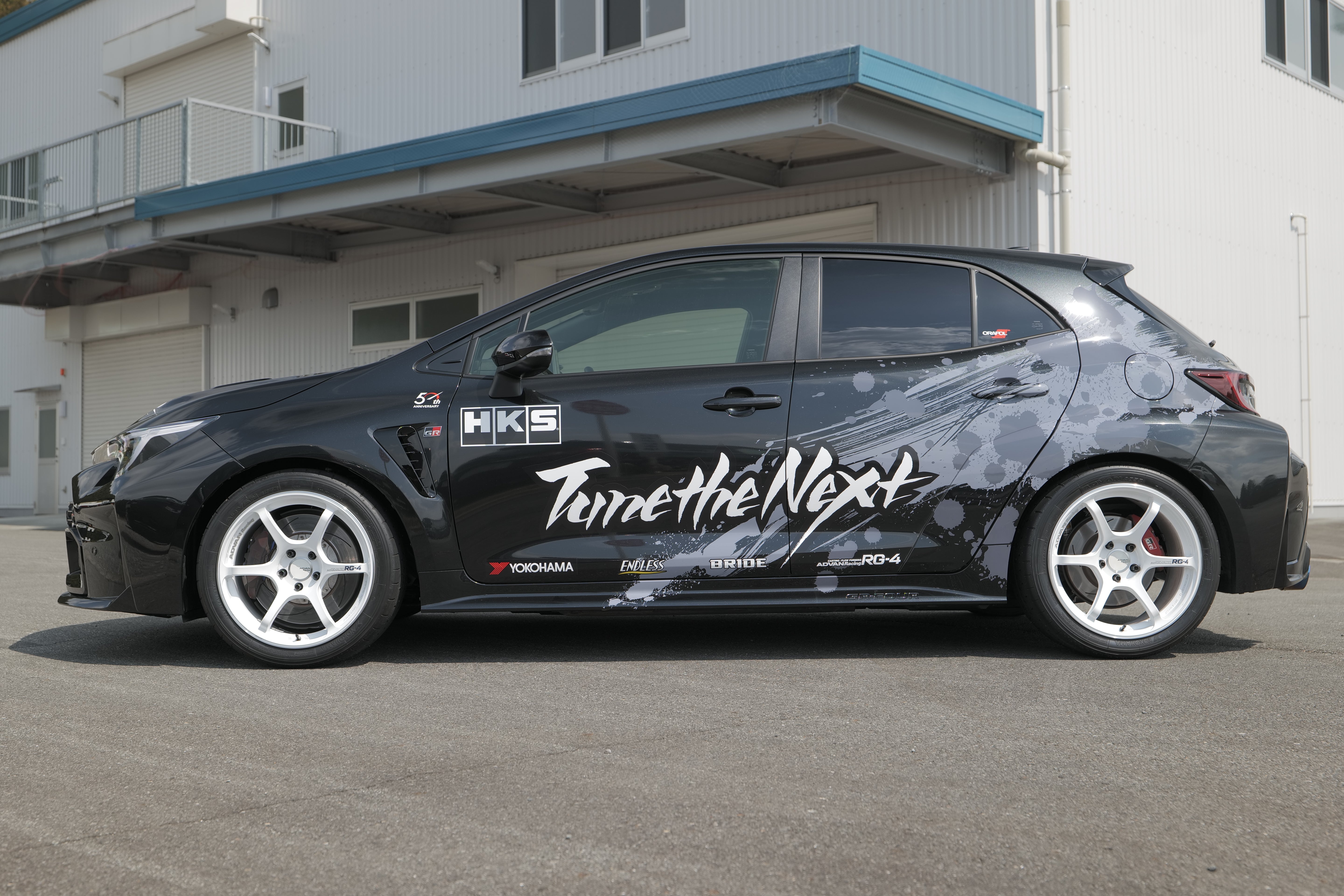 HKS HIPERMAX R Coilover Kit (2023+ Toyota GR Corolla) (HKS80310-AT007)