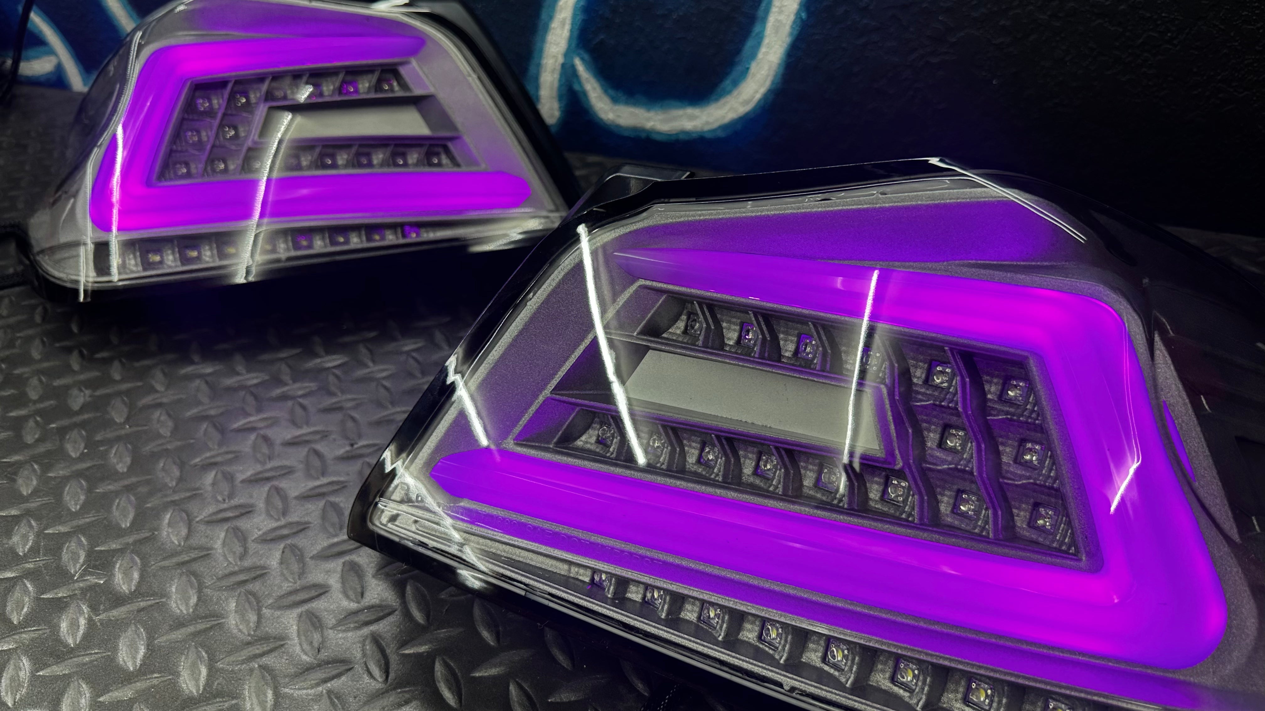NTXGlow Clear Color Shifting Spec D Tail Lights | 2015-2021 Subaru WRX - 21