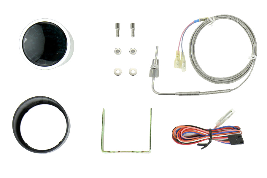 Prosport 2-1/16" Amber / White - Electrical Exhaust Gas Temperature Gauge