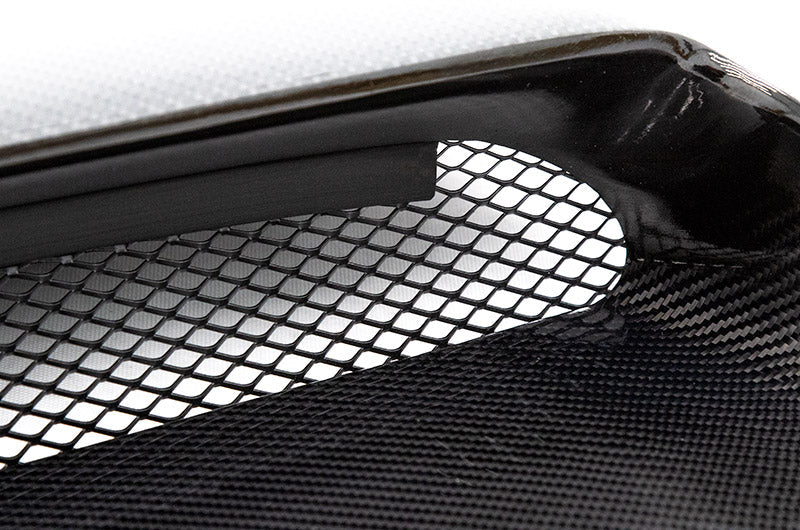 OLM Oversized Carbon Fiber Hood Scoop - 2015+ WRX / STI - 3