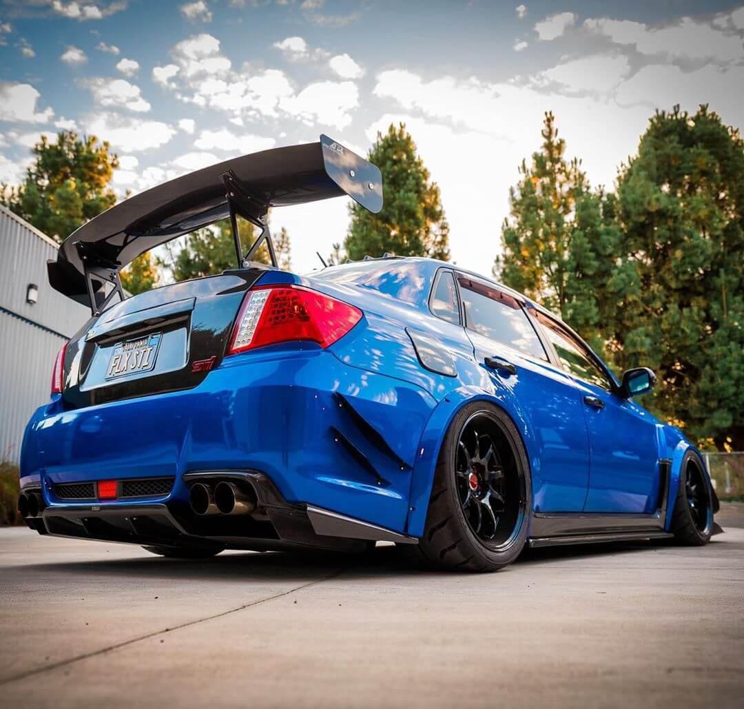 Aeroflow Dynamics Rear Bumper Canards V1 (2011-2014 WRX/STI Sedan Only)