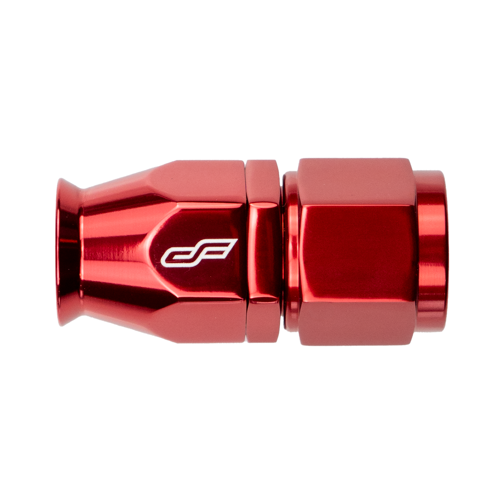 -10 AN Straight Female Aluminum Hose End (PTFE)