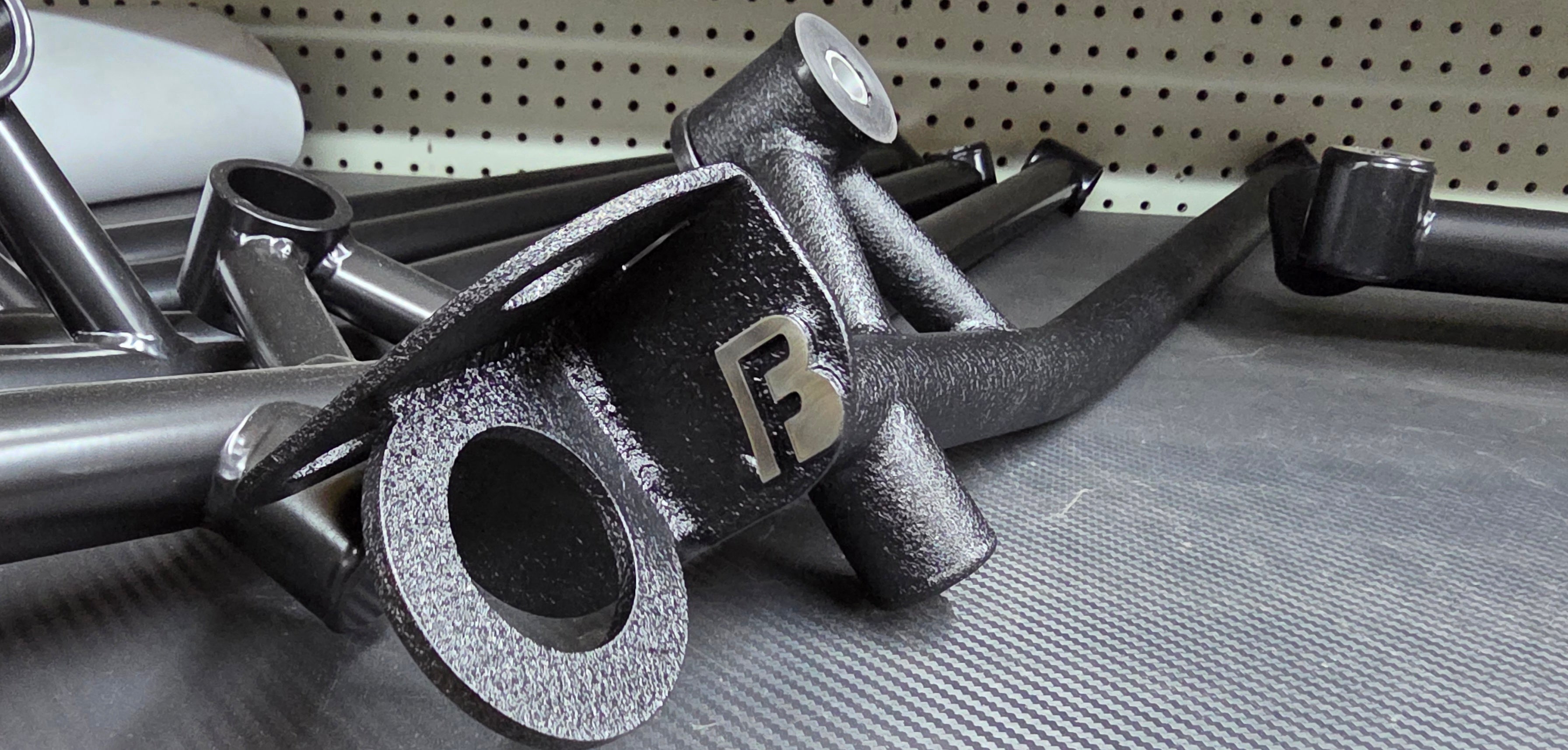 Travesaño de cromoly de fabricación impulsada / Roll Stop (Evo 8/9)