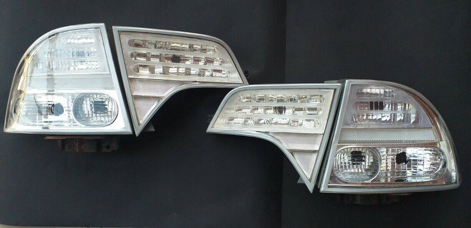 NTXGlow Clear Tail Light Lenses (2006-2011 Honda Civic Sedan)