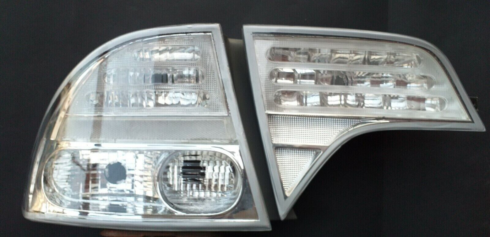 NTXGlow Clear Tail Light Lenses (2006-2011 Honda Civic Sedan)
