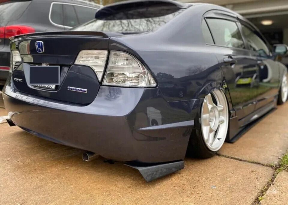 NTXGlow Clear Tail Light Lenses (2006-2011 Honda Civic Sedan)