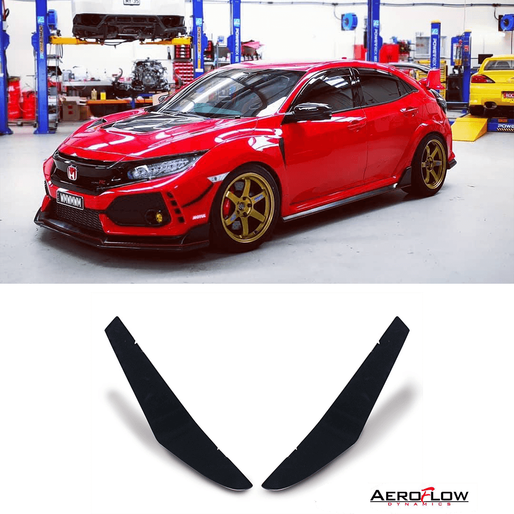 Aeroflow Dynamics Canards V1 | 2017-2021 Honda Civic Type R