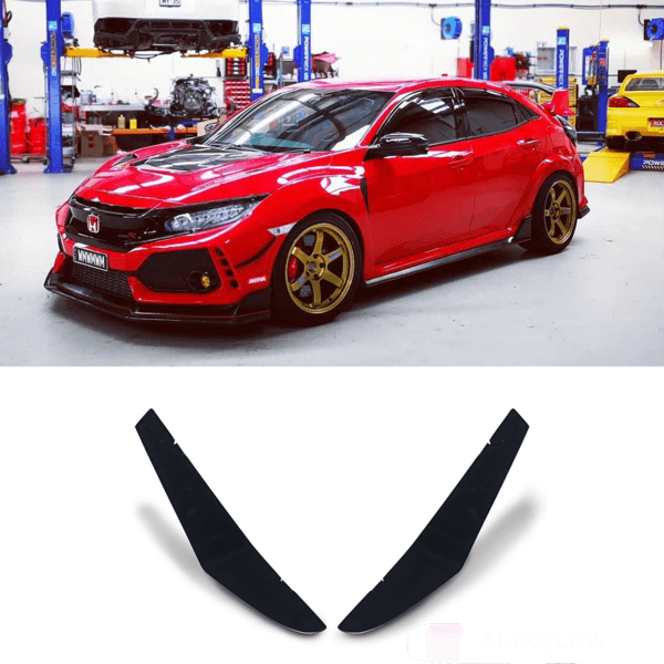 Aeroflow Dynamics Canards V1 | 2017-2021 Honda Civic Type R
