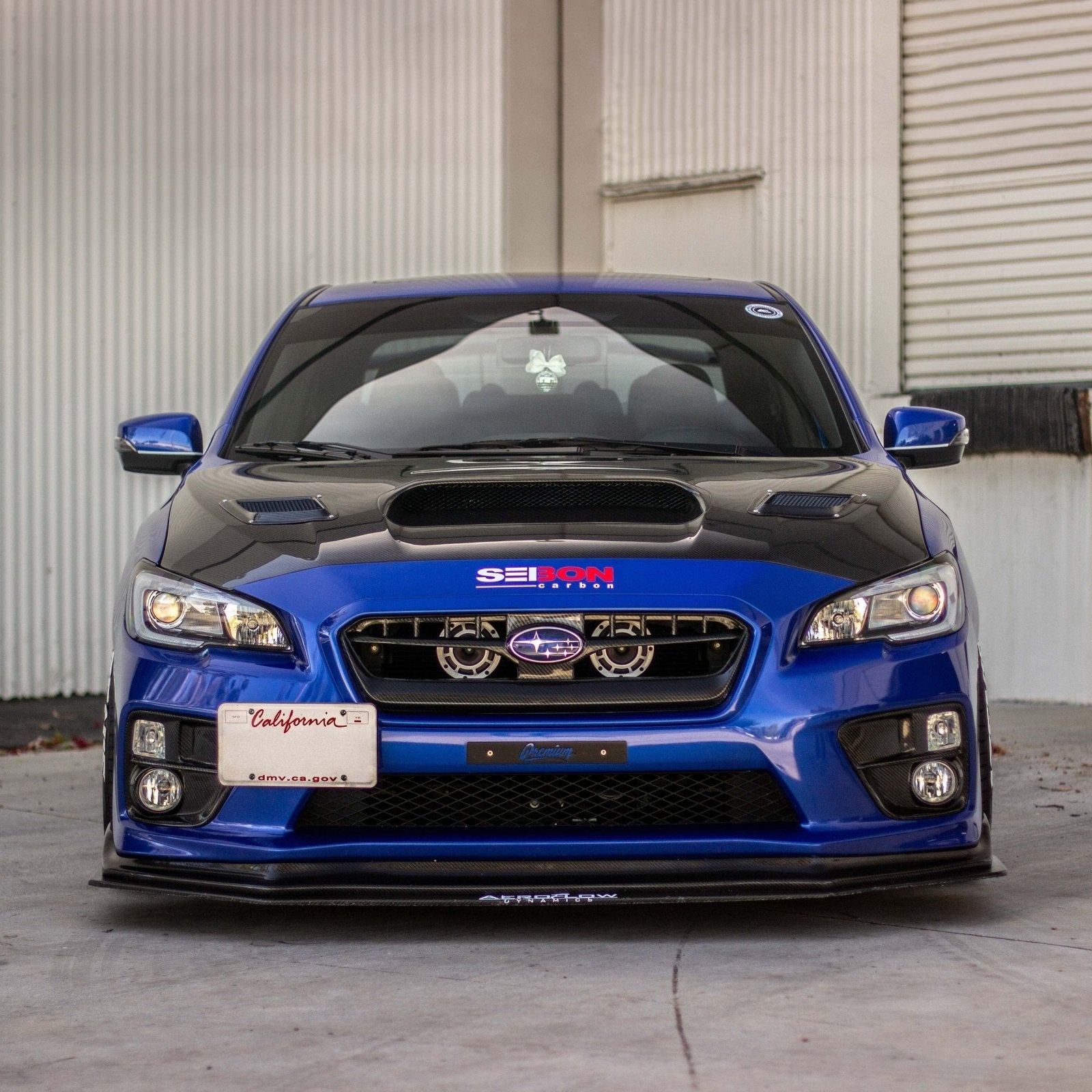 Seibon Carbon Fiber CS - Style Hood (15 - 20 WRX/STI) - Seibon