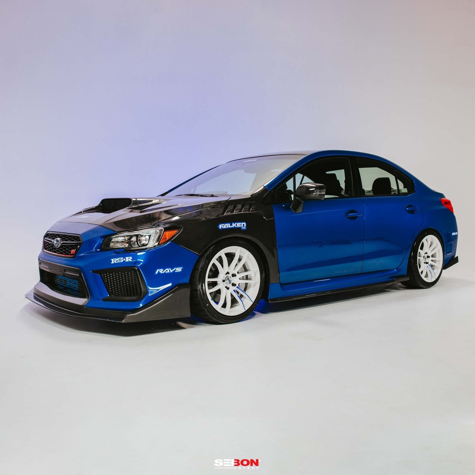 Seibon Carbon Fiber VS - Style Hood (15 - 20 WRX/STI) - Seibon