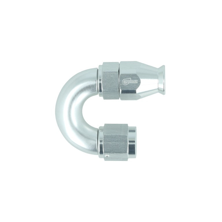 PTFE Swivel Hose End Fitting High Flow - 180° (SF-HP18D4-B)