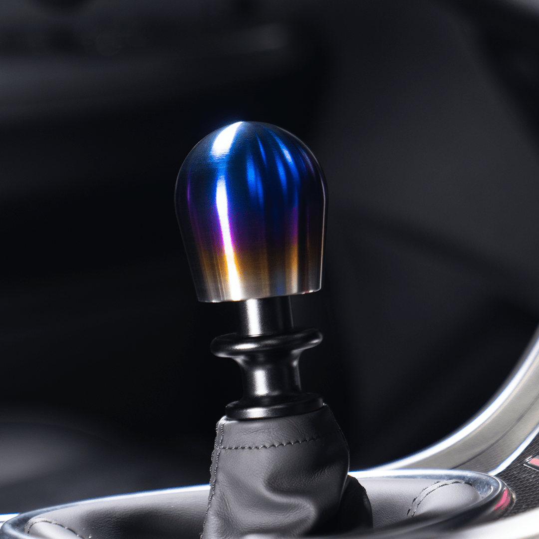 Billetworkz Titanium Torched Shift Knob - Toyota GR Corolla / Corolla Hatch - 3