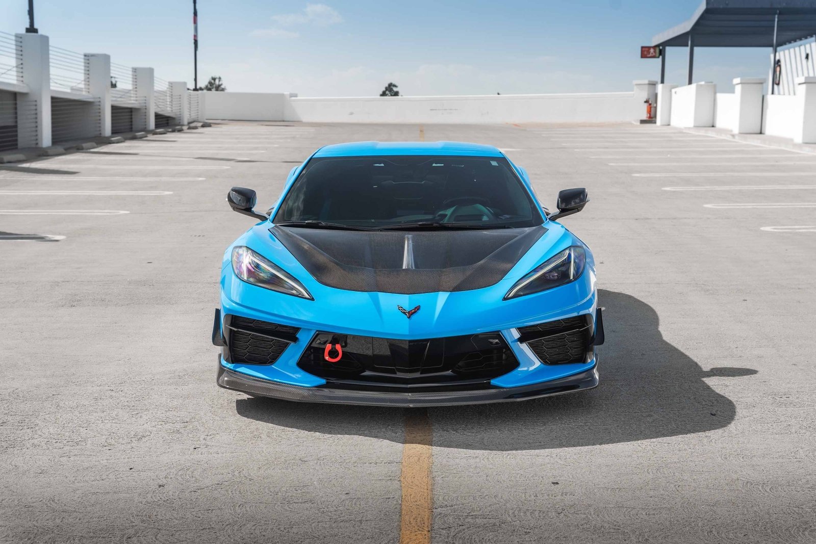 Street Hunter C8 Corvette Hood - Street Hunter