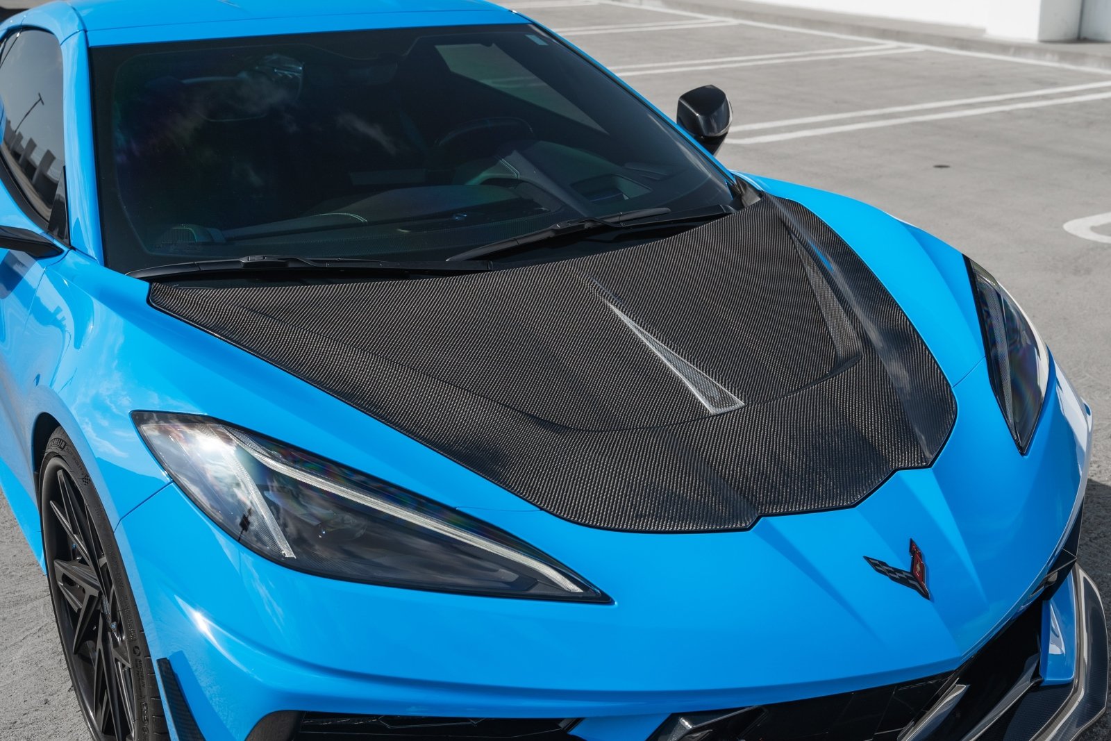 Street Hunter C8 Corvette Hood - Street Hunter