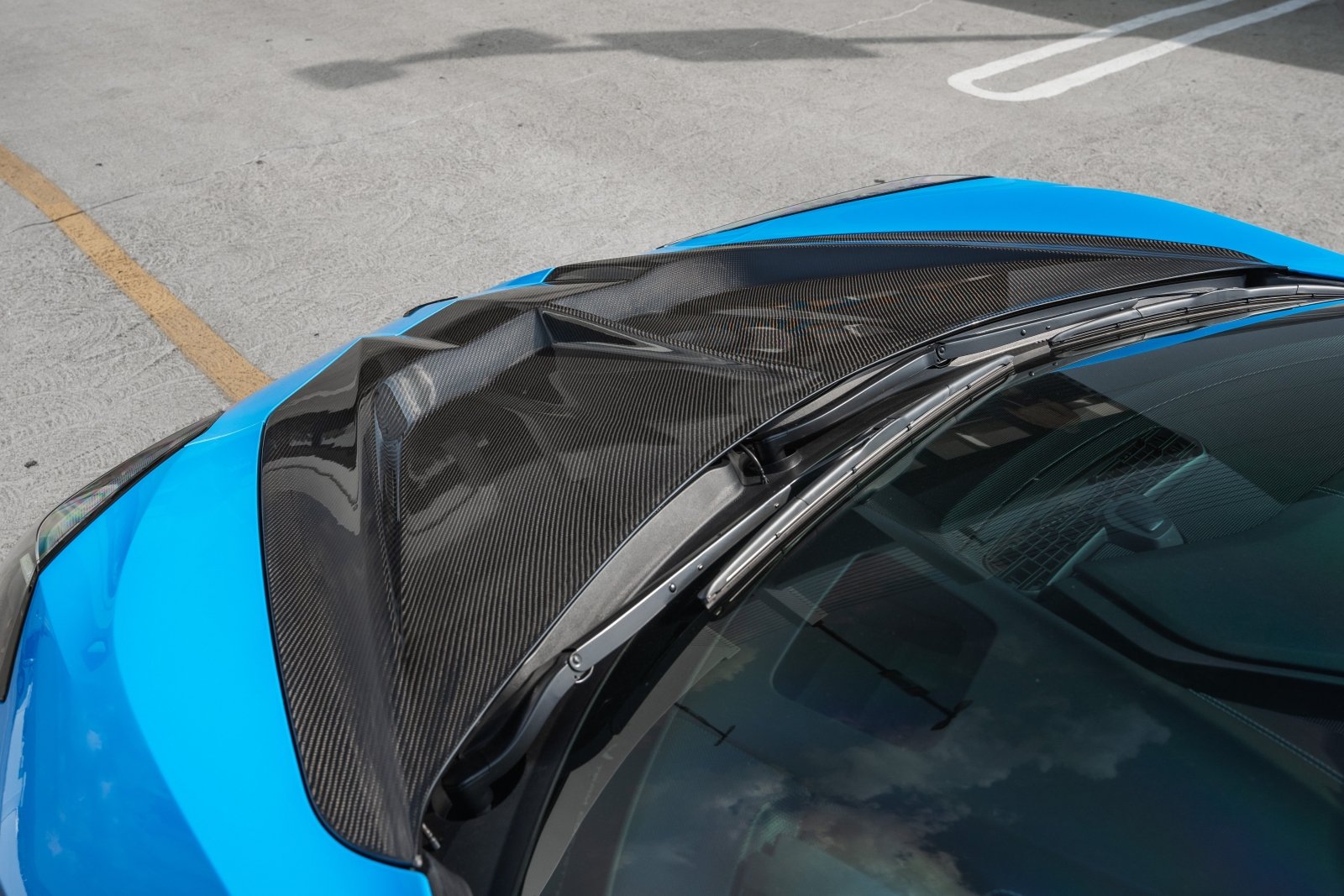 Street Hunter C8 Corvette Hood - Street Hunter