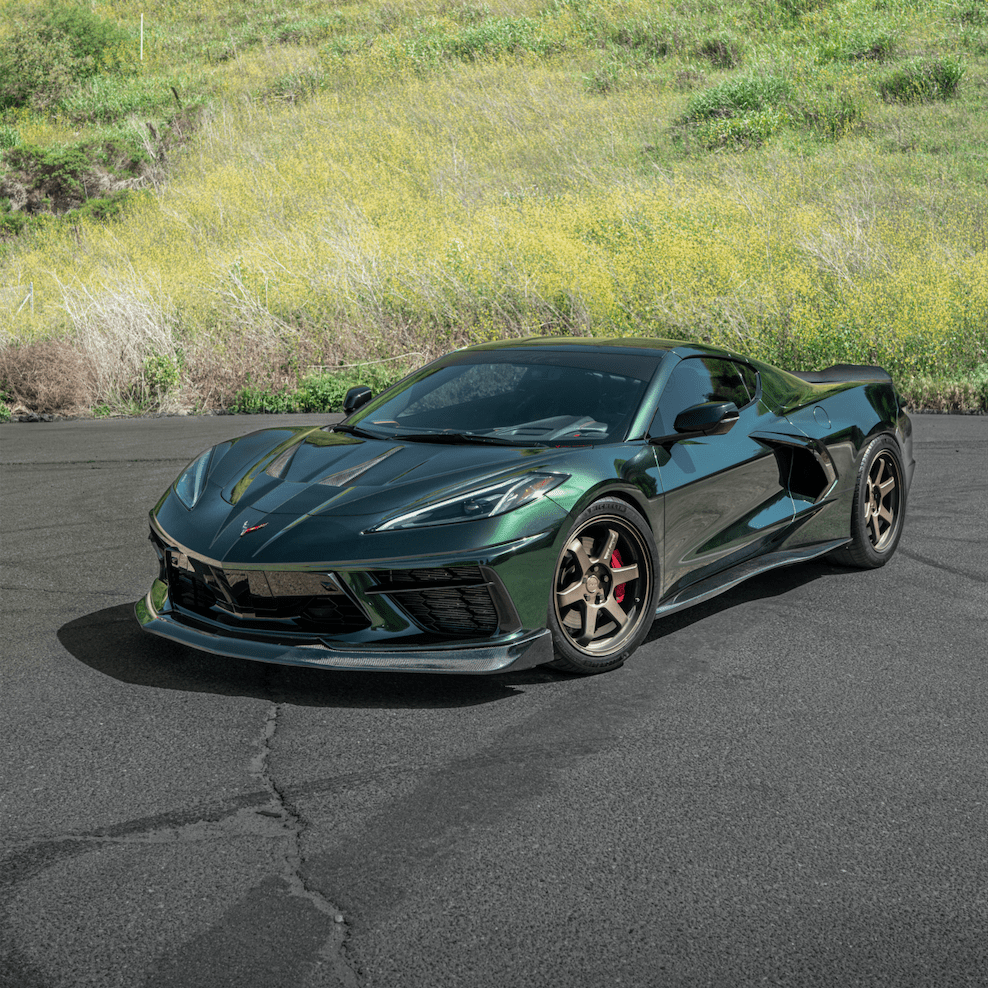 Street Hunter C8 Corvette Side Skirt Extensions - Street Hunter