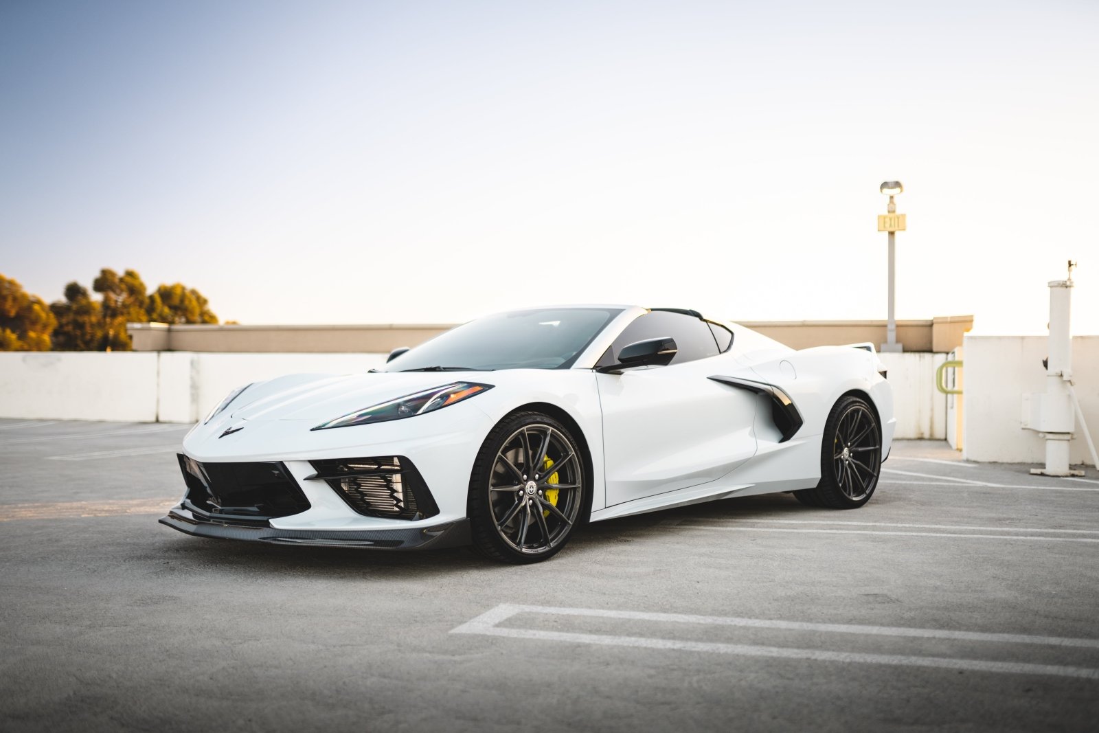Street Hunter C8 Front Lip (Stock Body) - Street Hunter