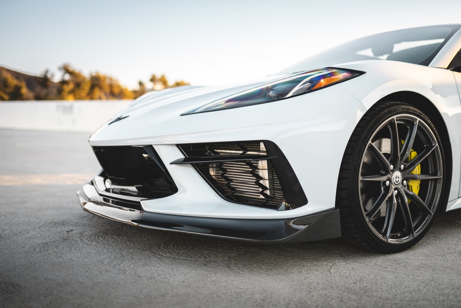 Street Hunter C8 Front Lip (Stock Body) - Street Hunter