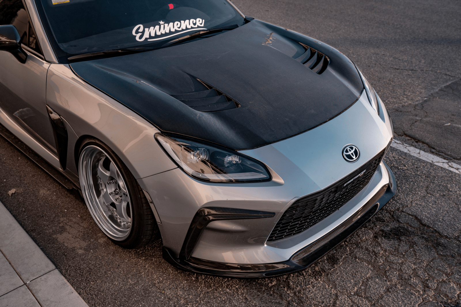 Street Hunter GR86 Carbon フロント Lip - Street Hunter