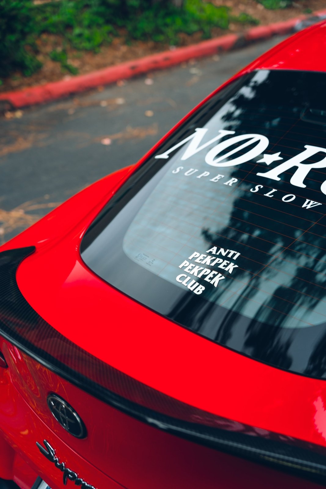 Street Hunter MK5 Supra "High Kick" Rear Lip Spoiler - Street Hunter