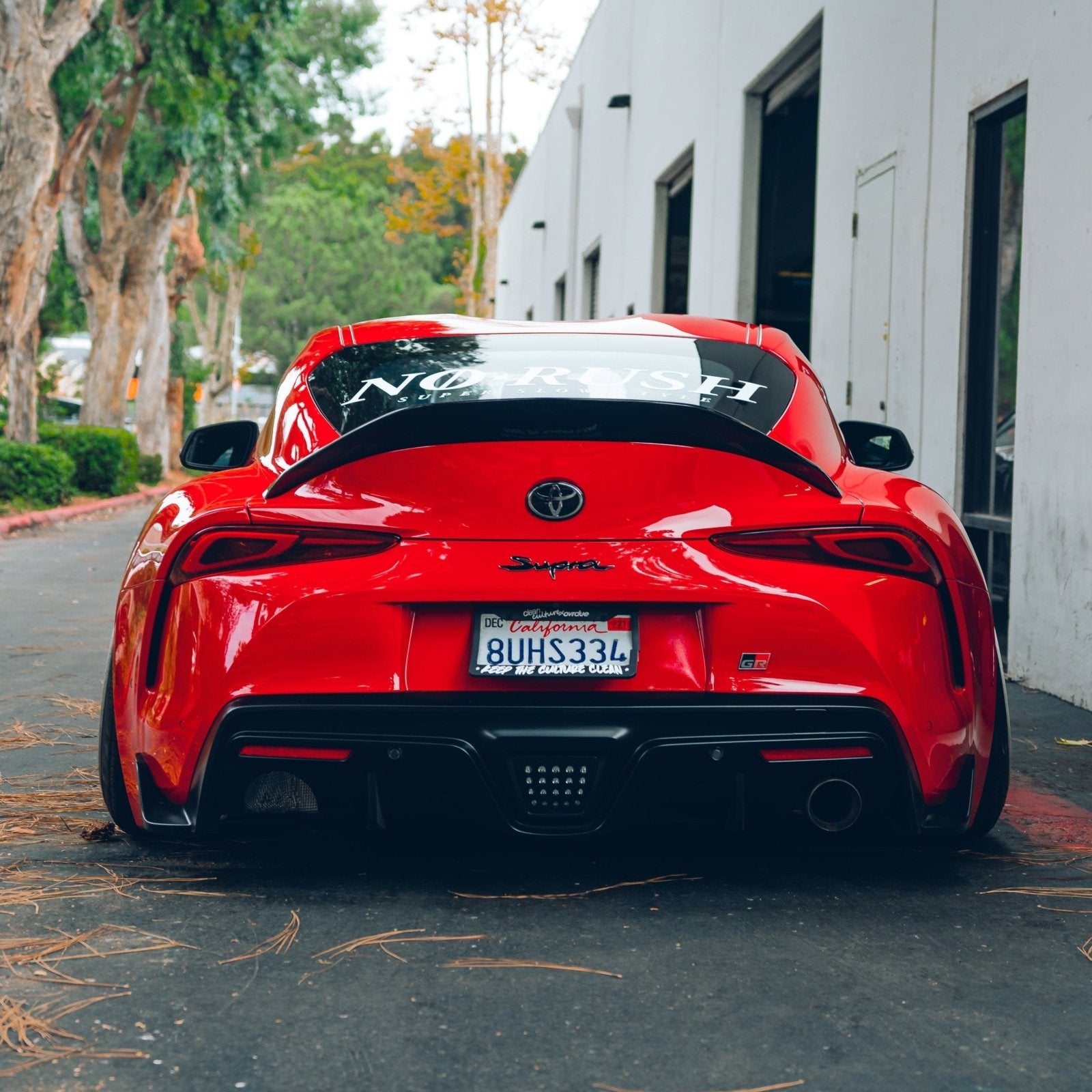 Street Hunter MK5 Supra "High Kick" Rear Lip Spoiler - Street Hunter