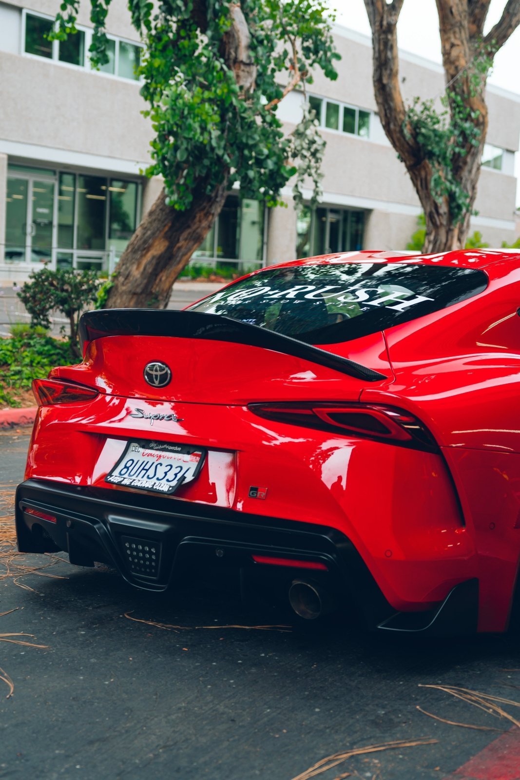 Street Hunter MK5 Supra "High Kick" Rear Lip Spoiler - Street Hunter