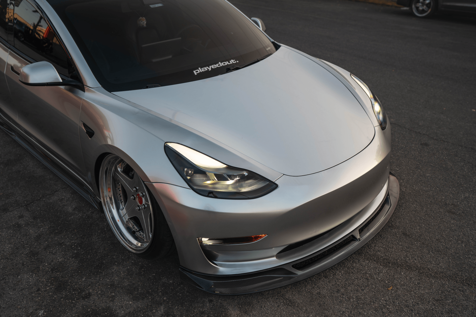 Street Hunter Tesla Model 3 Front Lip - Street Hunter