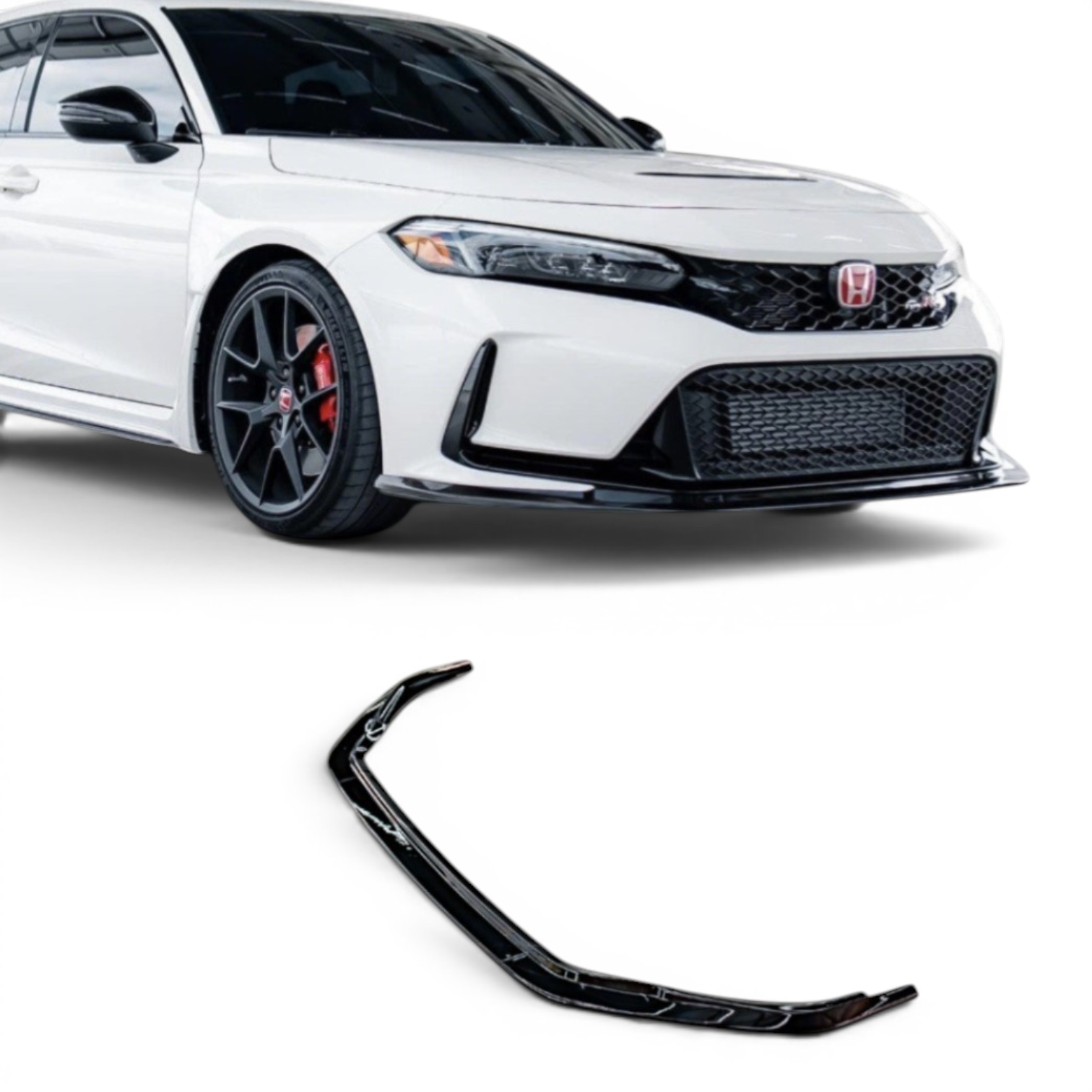 Aeroflow Dynamics Front Lip V2 (2023-2025 Honda Civic Type R)