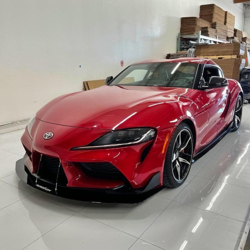 Aeroflow Dynamics 2020 - 2022 Toyota Supra A90 Front Splitter V1