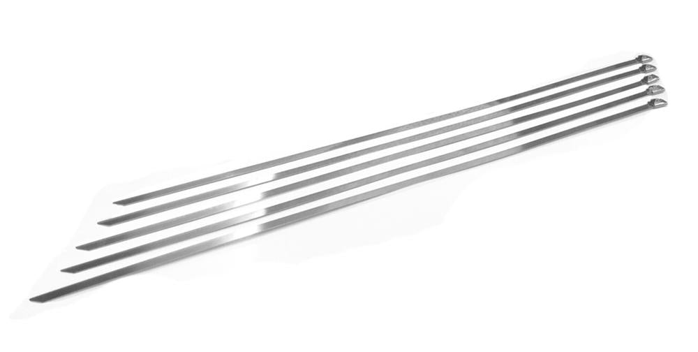 Bridas de acero inoxidable Prosport: el precio es por unidad.