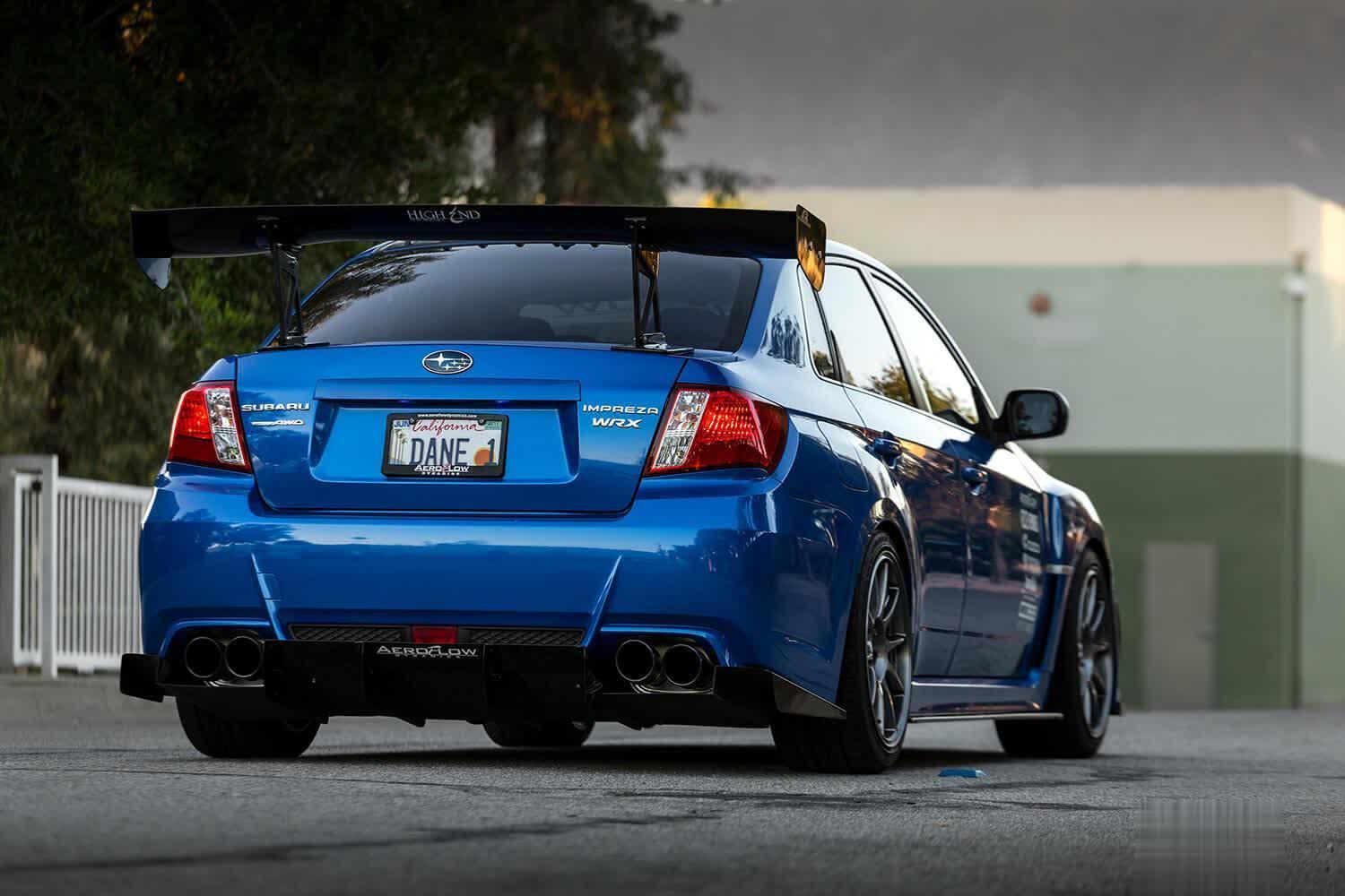 Aeroflow Dynamics Rear Diffuser V1 (2011-2014 Subaru WRX/STI)